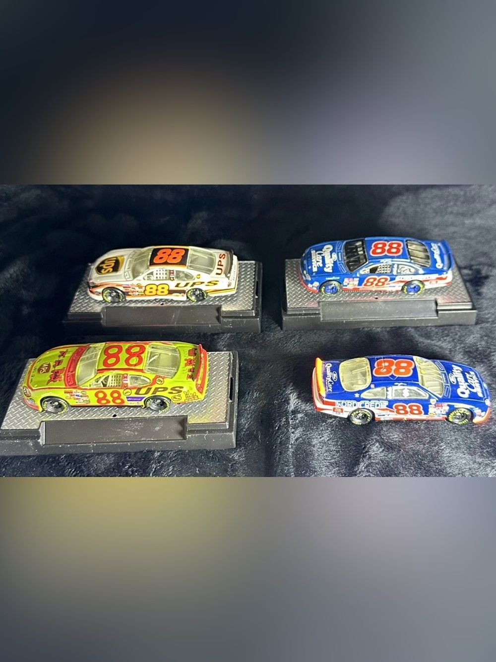 Dale Jarrett 1/64Nascar 4 Diecast Collection 3 With Cases